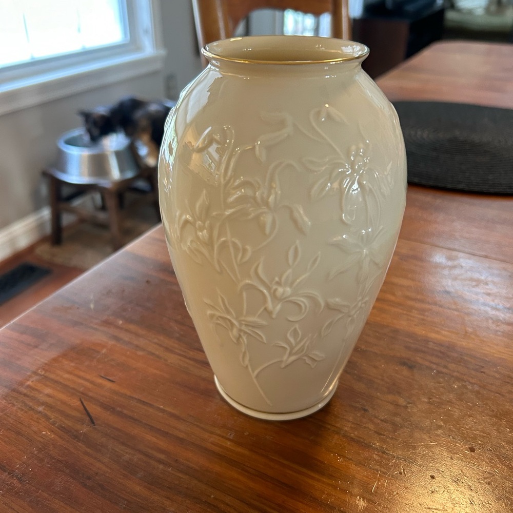 Lenox vase.